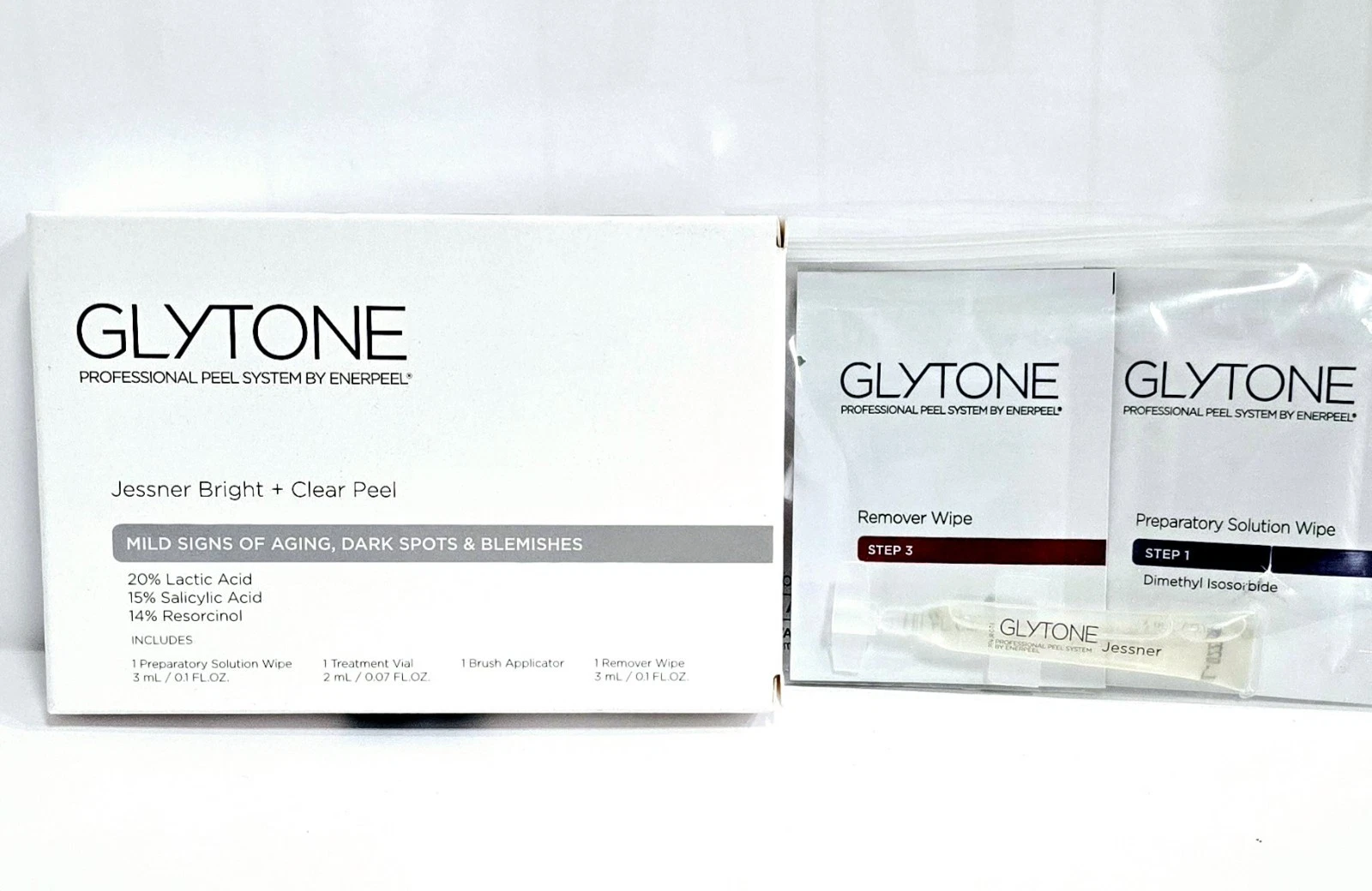 Glytone Jessner Bright + Clear Peel System