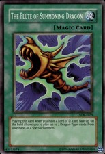 Die Flöte des beschwörenden Drachen - Super Rare SDK-E039 - LP - YuGiOh