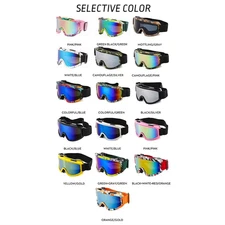 Professional Ski Goggles Winter Snow Dual Vents Anti Fog UV Protection Men Women