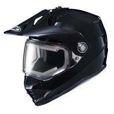 HJC 1144-0105-05 DS-X1 Casque De Neige Solide Avec Écran À Double Lentille Noir