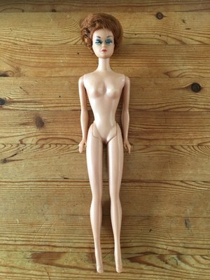 Midge Barbie Vintage 1958 Bubble Cut abnehmbare Perücke 12'' Puppe