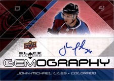 2008-09 Black Diamond Gemography #GJL John-Michael Liles Auto - HKY