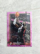 Topps 2025 Basketball NBA Deandre Ayton Pink Sand Glitter
