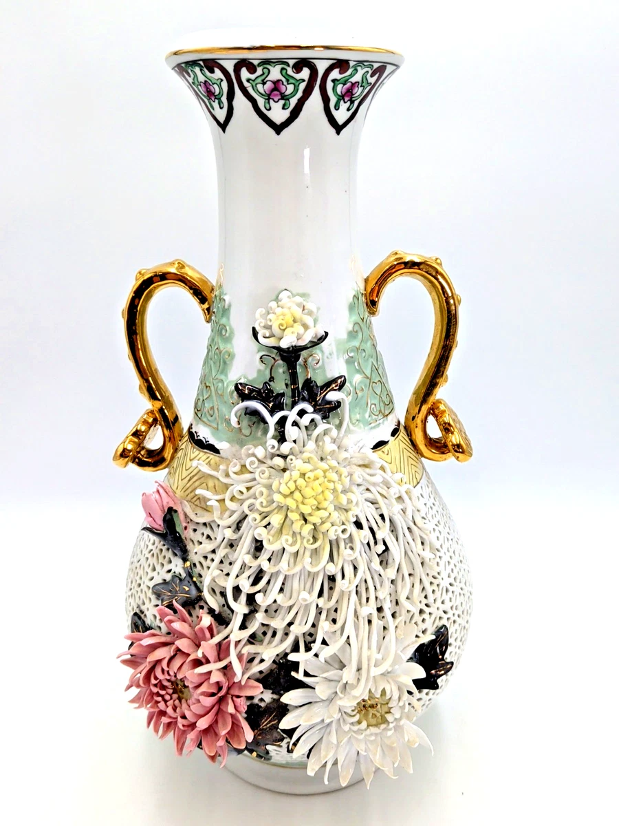 陶瓷多色花瓶| eBay