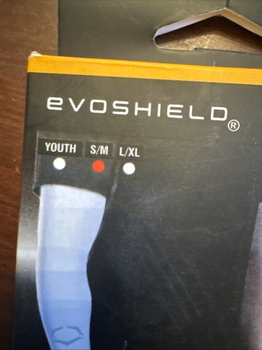 Evo Shield Black Compression Arm Sleeve Adults Size S/M - Picture 2 of 4