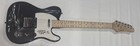 GEORGE THOROGOOD SIGNED CUSTOM TERMINATOR 2 BAD TO THE BONE GUITAR JSA COA — photo 1