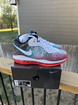 men s nike lebron 8 viii low v2 miami nights 2021 brand new size 9.5 DJ4436-100