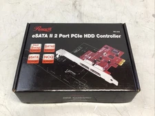 2 Port eSATA Controller Card PCI Express Adapter PEXESATA2