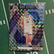 2024-25 Panini Mosaic Zach Edey Mosaic Prizm Debut #251 Rookie RC Grizzlies