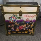 RARE 1980s Vintage Nintendo Super Mario 3 Zelda Wood Box Toy Chest Storage Read