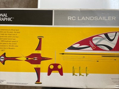National Geographic Landsailer RC Radio Control Wind-Powered Vehicle Toy 2005