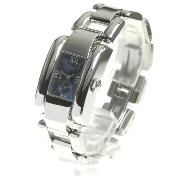 Chopard — Chopard L.U.C 41/8380 24mm SS Navy Dial Quartz Small Seconds Watch #C8743