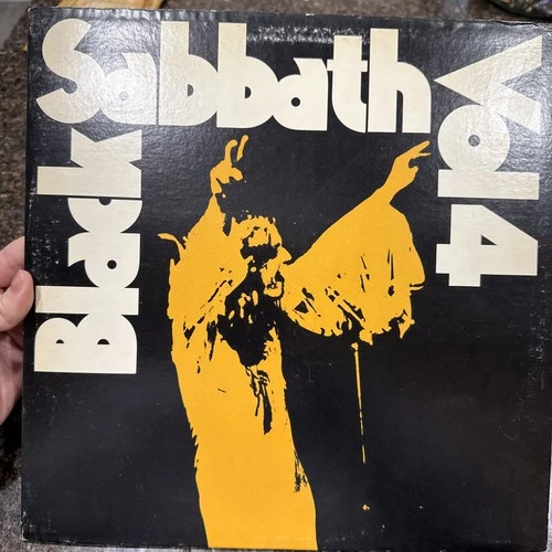 BLACK SABBATH Album VOL 4 Record OZZY Lp BS 2602 OG Vinyl Green Label 70’s #lond
