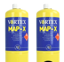 Pk-2 Vortex Mapp Map X Gas Cylinder Plumbing Soldering 400g For Blow Torch