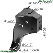 564.46251 Bumper Bracket RH Freightliner M2 Series - 21-29049-003 21-28445-003