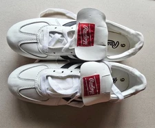 Vintage Rawlings  White Molded Rubber Baseball Spikes Adult  Size 9 Never Worn