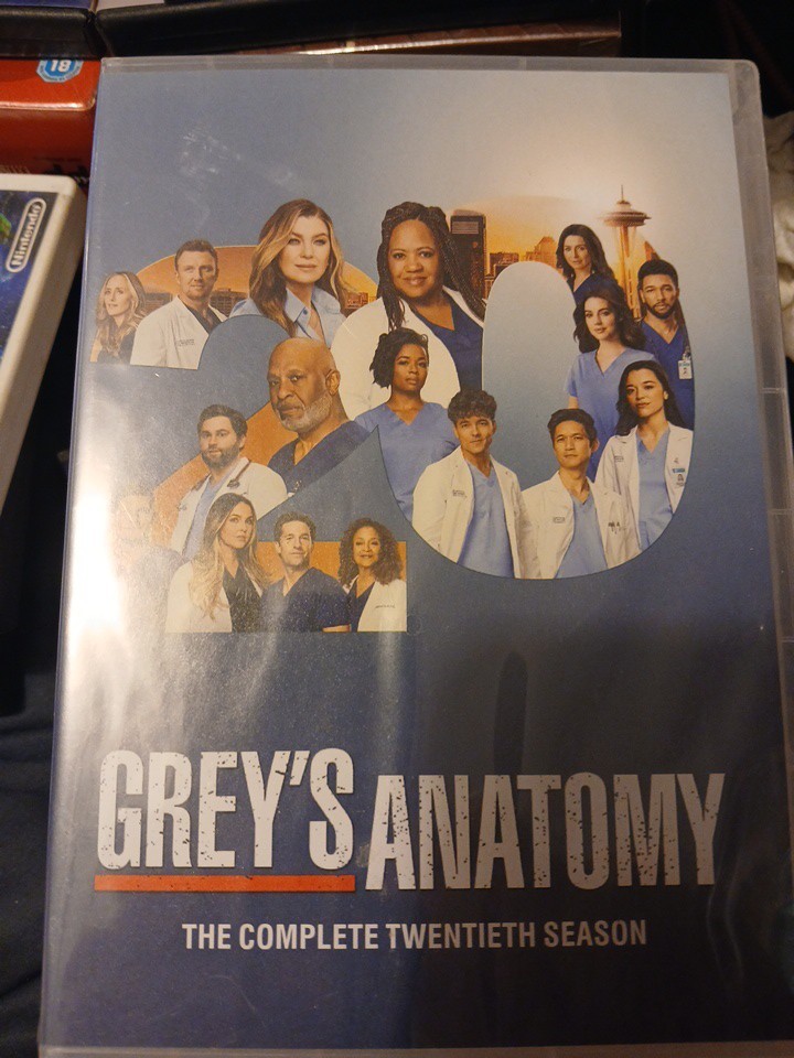 Grey's Anatomy the complete Twentieth Season 20 (2024,3-Disc