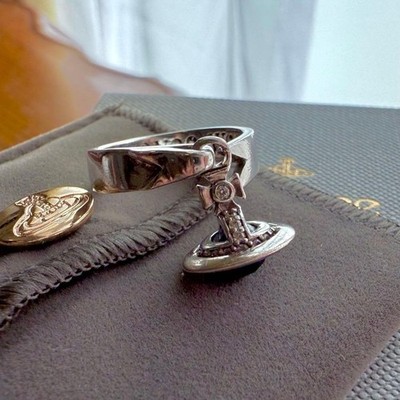 アクセサリー Vivienne Westwood SOLID ORB RING XS Vivienne Westwood Orb Charm Ring XS Silver | eBay