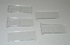 Tonka Pickup Camper 5 Piece Sliding Window Replacement Toy Part Set TKP-143