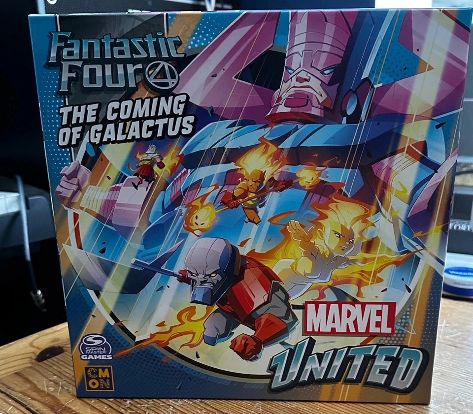 Marvel United Fantastic Four La Venuta di Galactus (Kickstarter) completamente dipinto - Immagine 3 di 4
