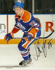 Edmonton Oilers Antti Tyrvainen Signed Autographed 8x10 Photo COA