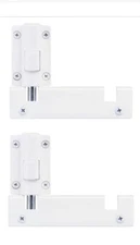 Patio Sliding Door Security Foot Lock Kick Lock , Fits on Top Rail-Childproof...