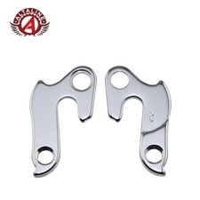 BICYCLE ALLOY REAR DERAILLEUR MESH FRAME HANGER GEAR TAIL HOOK  A-HG005 SILVER.