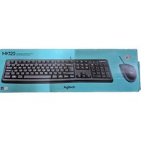 Logitech Mk120 Maus+ Tastatur Kabelgebunden Spanisch Qwerty