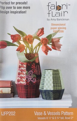 Sale! Vase & Vessels by Amy Barickman, fabric by Jinny Beyer Studio - IJFP202