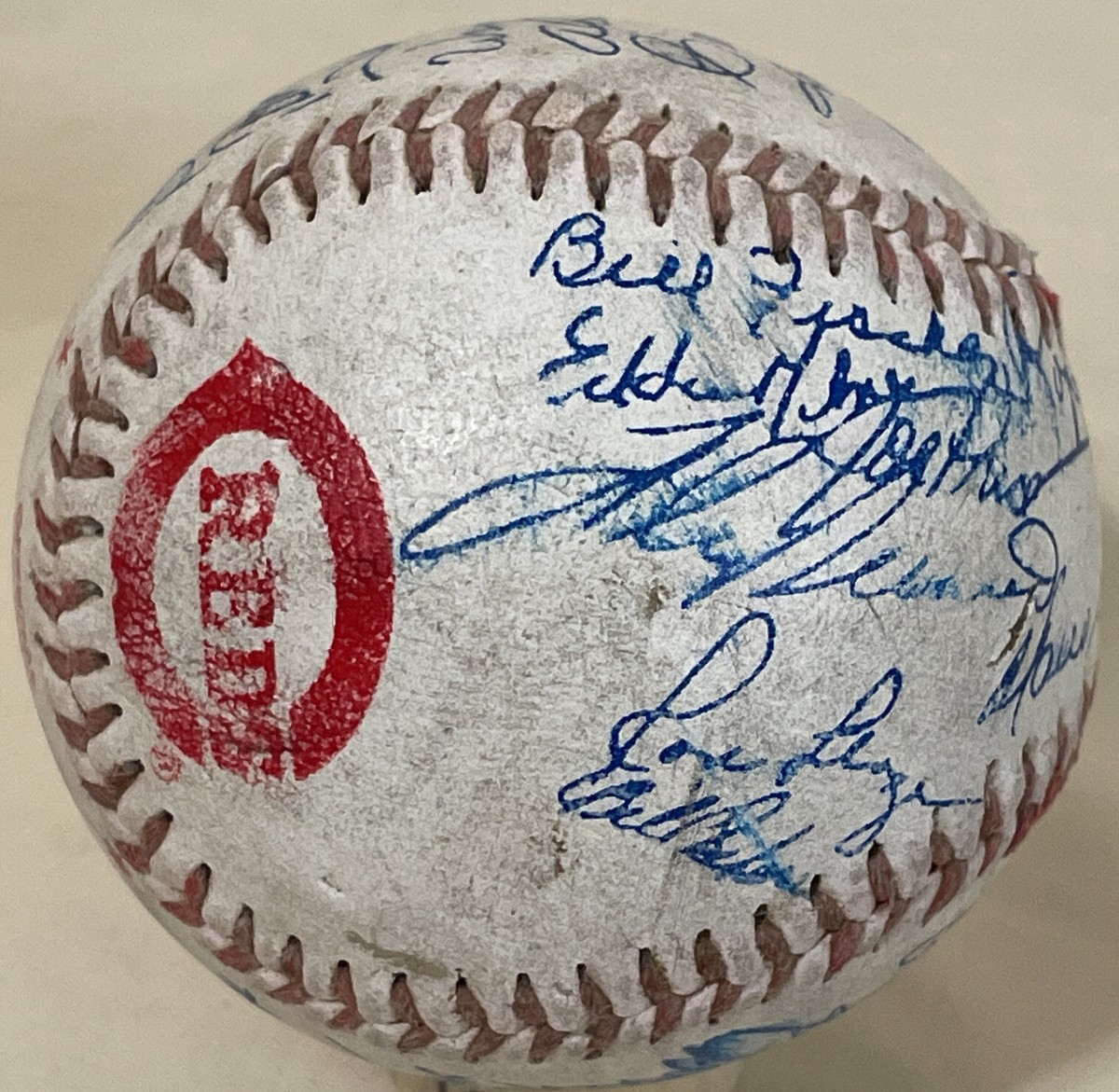 1983 Cincinnati Reds Facsimile Team Signed Baseball | eBay