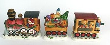 Vintage Ceramic Christmas Train Santa Express...