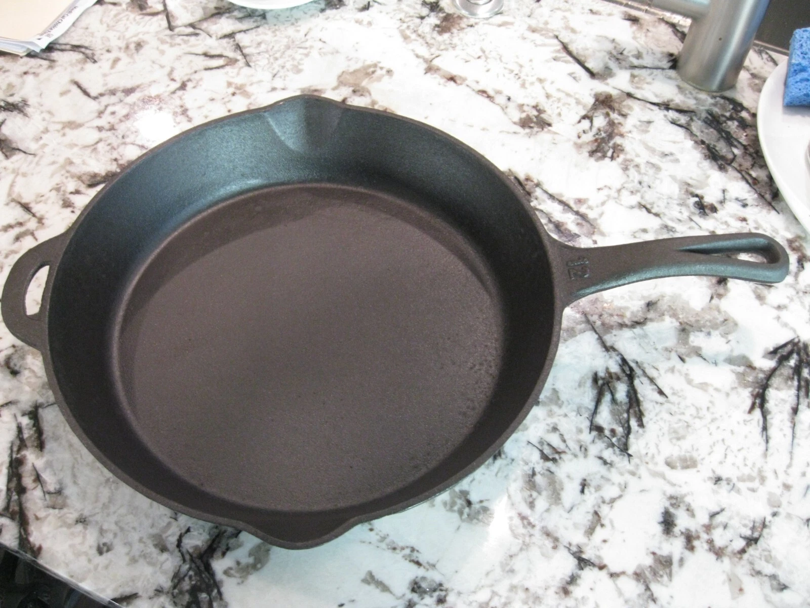 Camp Chef Lewis and Clark #12 Cast Iron Skillet - Seasoned - Ready