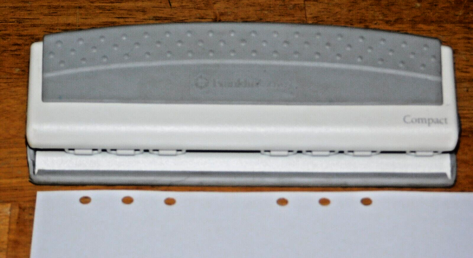 Franklin Covey Compact Planner 6Hole Ergo Punch, Black, 4.25" x 6.75" sheets eBay