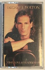 Michael Bolton Time Love  Tenderness Cassette Tape Album 1991 Columbia Records