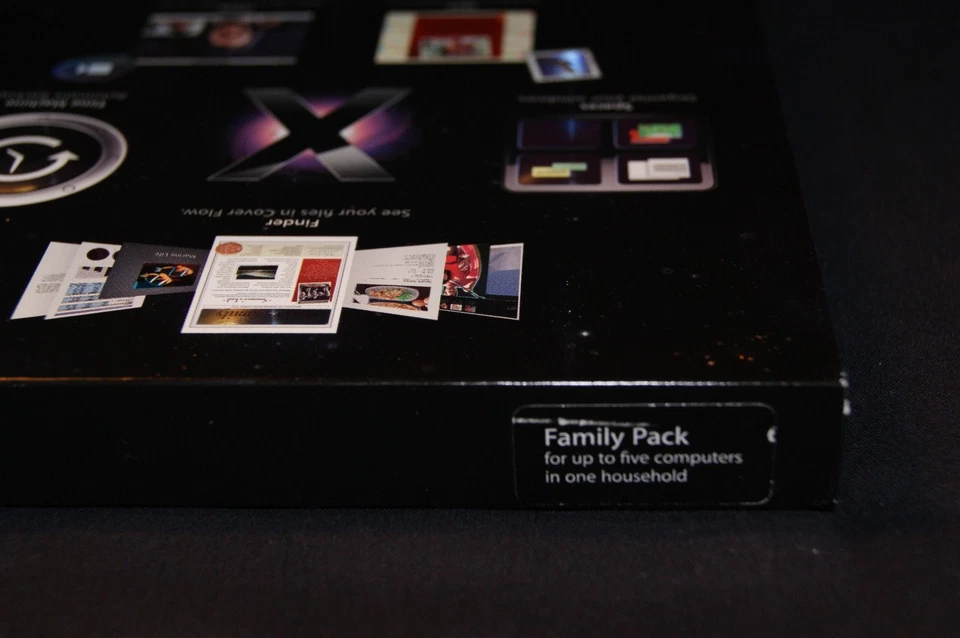 real original[5-User Family Pack] Apple Mac OS X Version 10.5.6 Leopard MC095Z/A - Image 4 of 4