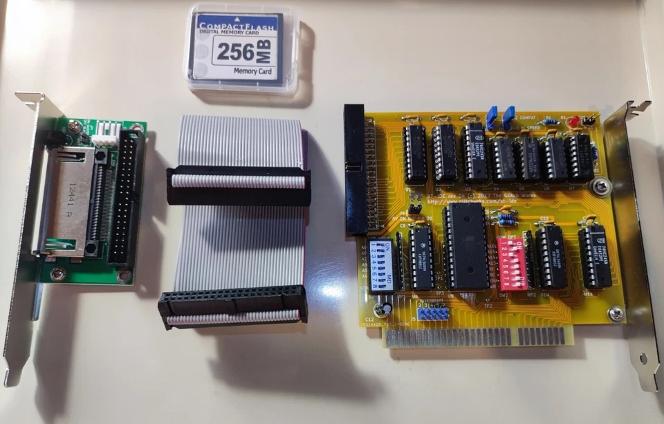 ISA CompactFlash 8-Bit XT-IDE Assembled & Tested