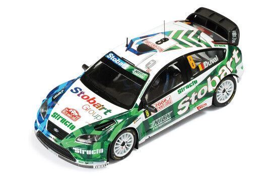 1/43 IXO RAM304 Ford Focus RS WRC'07 2008 Monte Carlo #8 Duval & Chevaillier New