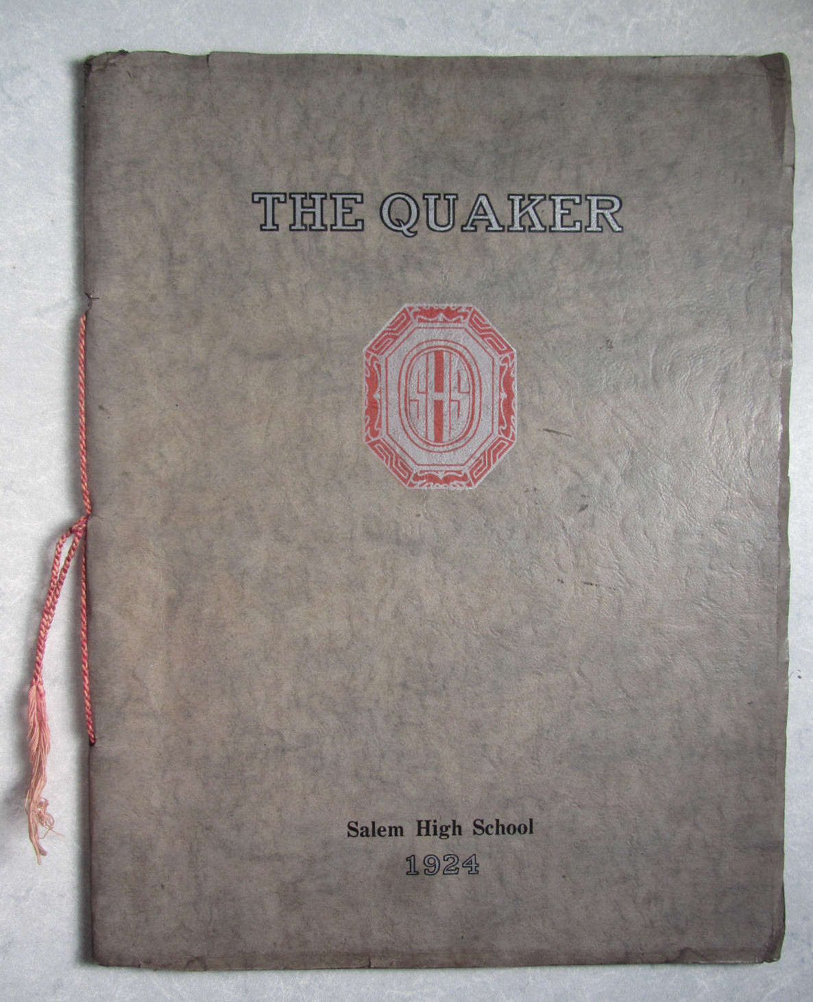 1924 THE QUAKER Salem High School Yearbook Salem Ohio OH eBay