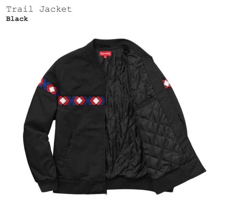 Supreme Trail Jacket | Medium | Black | SS17 - the north face tnf expedition