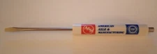Vtg Advertising American Axle & Manufacturing AAM UAW Mini Screwdriver 5 1/2"