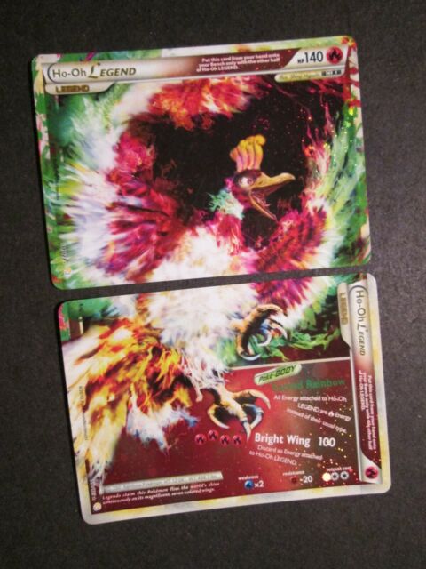 Pl Lp Complete Pokemon Ho Oh Legend Card Hgss Heartgold Soulsilver 111 112 123 Ebay