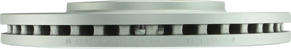 Rotor de freno de disco delantero para Dodge Grand Caravan Bosch QuietCast 2001-2005 2002 Foto 4 de 4