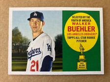 2020 Topps Archives ‘60 All-Star Rookies #60AR-WB Walker Buehler Baseball Card