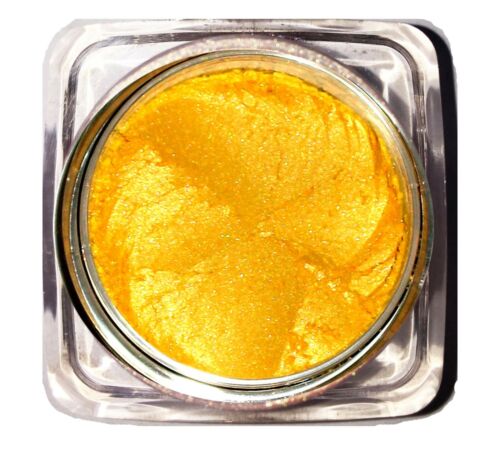 TWICE YOUR HONEY Yellow Natural Loose Mineral Eye Pigment Shimmer Shadow Ultimo! - Afbeelding 1 van 1