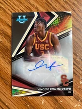 2022-23 Bowman's Best University VINCENT IWUCHUKWU Auto Autograph USC