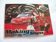 DALE EARNHARDT JR 2004 PRESS PASS INSERT CARD MAKING THE SHOW # MS 5/27 NASCAR
