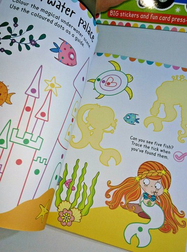 BIG STICKERS FOR LITTLE HANDS BOOK Mermaid Lagoon FARM FRIENDS Magical Unicorns - Picture 30 of 35