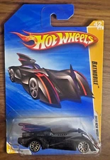 Hot Wheels 2010 NEW MODELS BATMOBILE 42/240 42/44 1/64 Beautiful Black Car