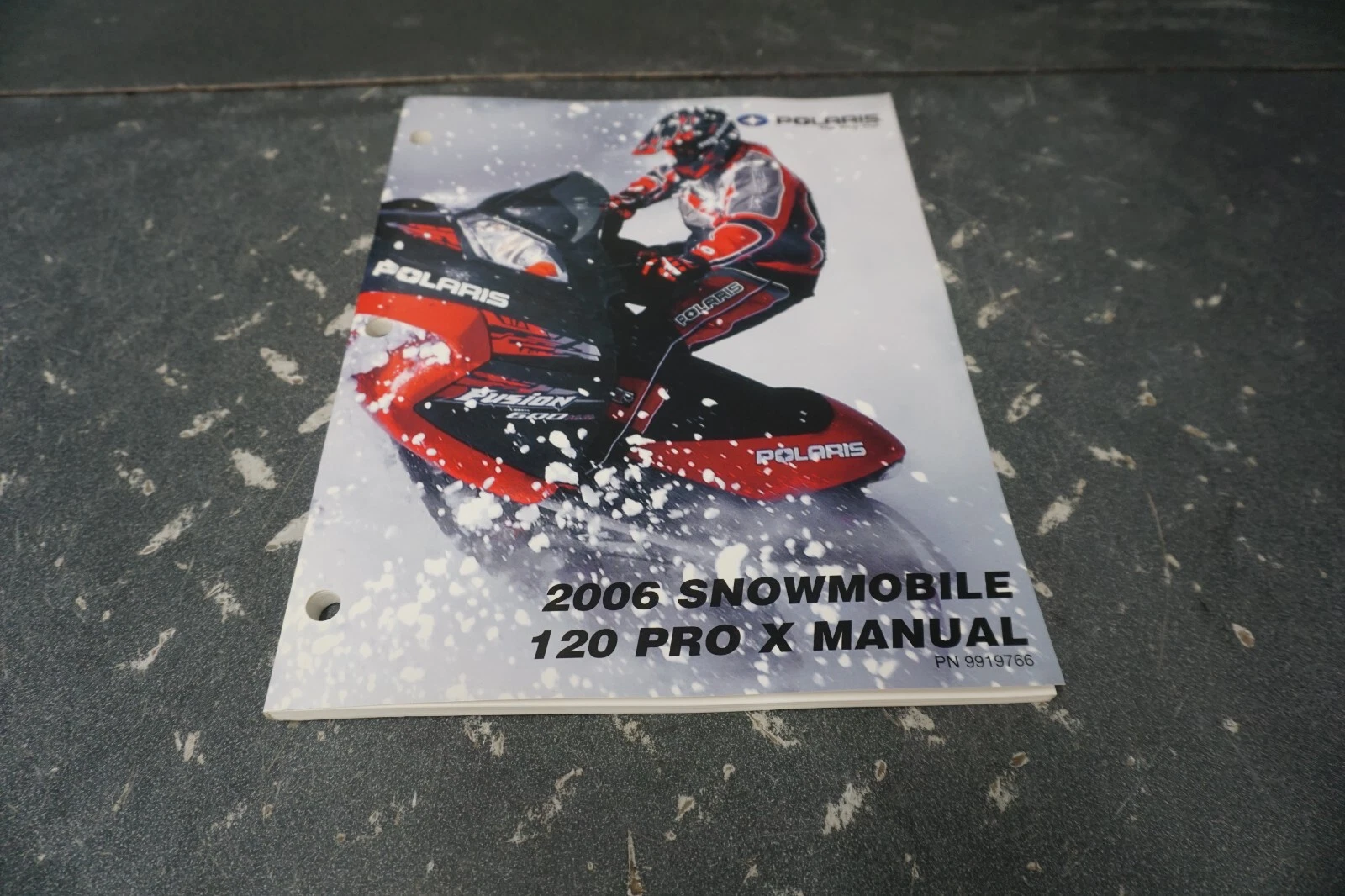 120 PRO X Polaris OEM 2006 Snowmobile Service Manual 9919766