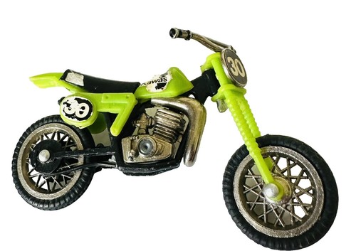Modellino Maisto Kawasaki KX 250F Con Supporto 1/18 Verde